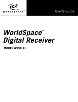 WorldSpace wssr-11 User manual