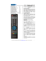 Vivanco UNIVERSAL 8 IN 1 REMOTE CONTROL Owner's manual