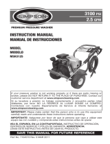 Simpson MSH3125 User manual