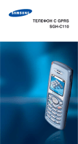 Samsung C110 blue User manual