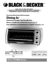 Black & Decker Dining-In CTO9000 Series User manual