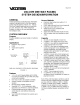 Valcom V-2924A Design/Information