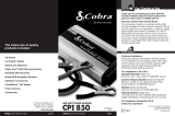 Cobra CPI 850 User manual