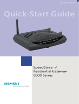 Siemens SpeedStream 6500 Series User manual
