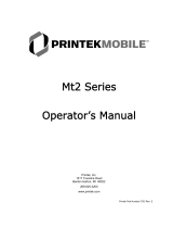 Printek Mt2 User manual