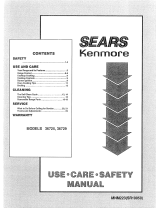 Sears 36725 User manual