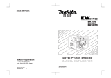Makita Pump EW400R User manual
