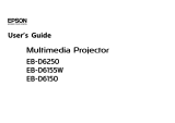 Epson EB-D6155W Owner's manual
