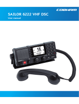 COBHAM SAILOR 6222 VHF DSC User manual