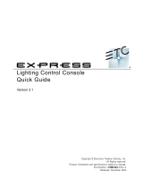 ETC Express 72/144 User manual