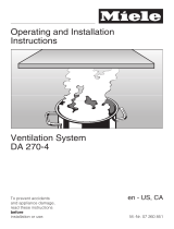 Miele Ventilation System User manual