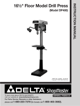 Delta DP400 User manual