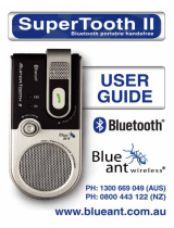 Blueant SuperTooth II User manual