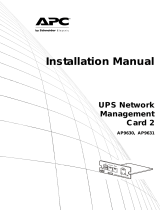 APC AP9630 User manual