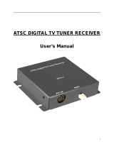Power Acoustik Digital TV Receiver Box Owner's manual