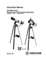Meade DS-2000 Generation II Telescopes with LNT module Owner's manual
