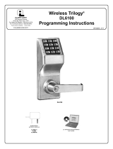 Alarm Lock DL6100 Operating instructions