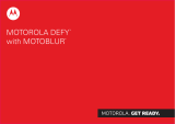 Motorola DEFY WITH MOTOBLUR - LEGAL GUIDE User manual