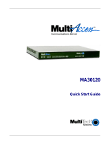 Multitech MA30120 User manual