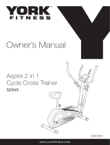 York Fitness 52044 Owner's manual