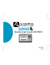 Audiovox SIR- CK2 User manual