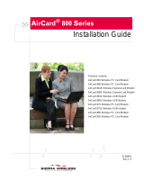 Siera AirCard 880U Installation guide