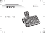 Uniden DECT2085-3 - DECT Cordless Phone User manual