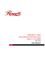 Rosewill RC-223 User manual
