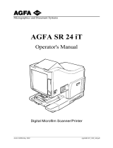 AGFA SR 24 iT User manual
