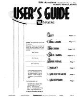 Maytag Gemini MER6870 User manual
