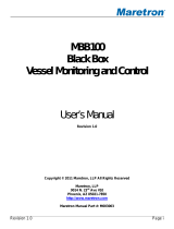 Maretron MBB100 User manual