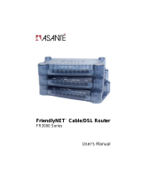 Asante FriendlyNET FR3000 Series User manual