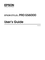 Epson GS6000 User manual