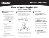 Seagate Maxtor OneTouch II Quick Start