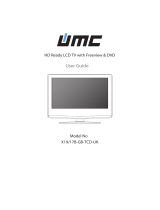UMC X19 User manual