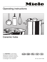 Miele KM 443 Owner's manual