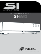 Niles SI-1650 User manual