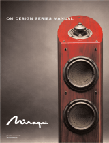 Mirage Loudspeakers OM DESIGN SERIES User manual