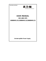 Eaton 1000H(XL) User manual