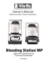 Vita-Mix Blending Station MP Owner's manual