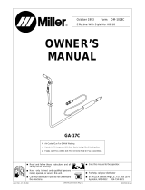Miller GA-17C Owner's manual