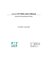 Moxa Technologies CP-104UL User manual