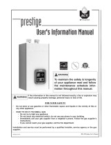 Prestige Triangle Tube Prestige Excellence User manual