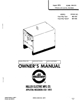 Miller 72-612483 Owner's manual