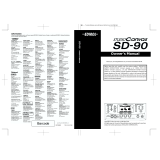 Edirol SD-90 Owner's manual