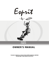 ESPRIT EL555 Owner's manual
