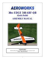 EDGE Tech 30cc EDGE 540 ARF-QB Assembly Manual