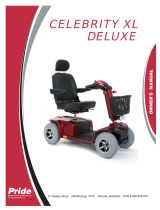 Pride Mobility Celebrity XL deluxe Owner's manual