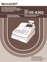 Sharp XE-A303 User manual