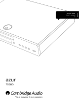 Cambridge Audio one plus User manual